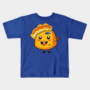 kawaii Taco cehees T-Shirt cute potatofood Kids T-Shirt